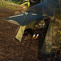 Solar Tackle Quick Up Social Twin Shelter